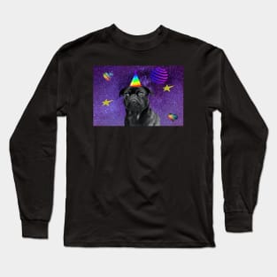 Party Pug Long Sleeve T-Shirt